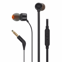 JBL T110 輕盈入耳式耳機(jī) 蘋(píng)果 安卓通用手機(jī)線控面條線耳機(jī) 重低音 可通話耳麥
