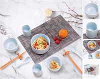 彩晶瓷 蔚藍(lán)餐具套裝 LC-CJL05
