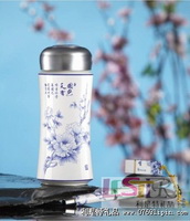 國(guó)色天香保溫杯筆U盤三件套